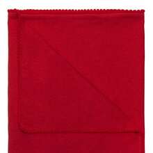 POMPOM BLANKET - 紅色 - 查看 2