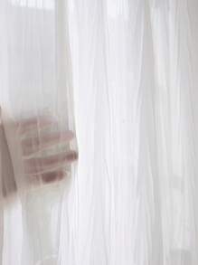 1 pieza Cortina de velo de terciopelo transparente, para todas las estaciones - Multicolor - Ver 14