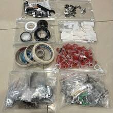 50 件装重型透明塑料拉链袋，带拉环 - 非常适合整理袜子、内衣等 - 适用于各种房间类型