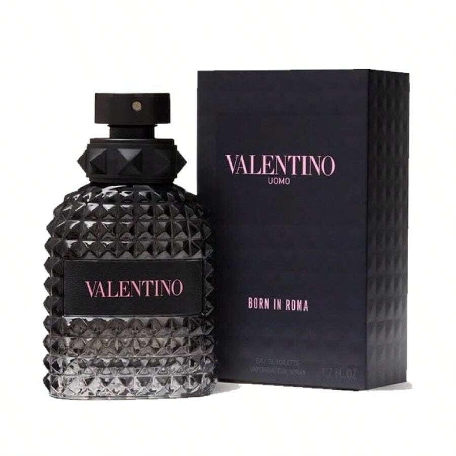 Hombre Born In Roma de Valentino EDT Spray 1.7 Oz (50 ml) (H) - transparente - Ver 1