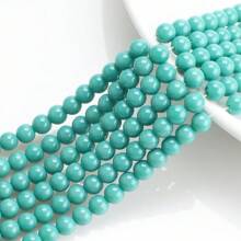 Environ 50 pièces Fil de perles en cristal clair de 8 mm, perles de verre pour la conception de bracelets, colliers, décoration de rideaux
