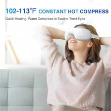 Eye Massager With Heat, Heated Eye Mask For Migraine Relief And Eye Care, Face Massager With 3 Massage Modes For Eye Strain Dark Circles Dry Eye, Ideal Gifts For Women And Men