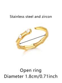 1Pc Turkish Eye Evil Eye Open Rings For Women Colorful Cubic Zirconia Stainless Steel Open Adjsutable Finger Ring Charm Jewelry Fashion Accessories Christmas Gifts