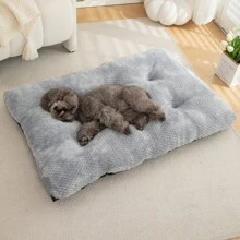 1pc Soft, Comfortable & Non-Slip Indoor Pet Bed, Suitable For Small, Medium & Large Cats/Dogs In Winter, Washable
