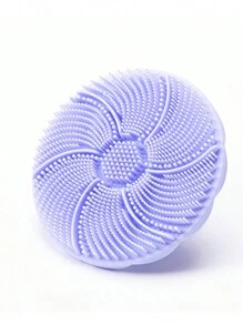 WANMEI Flowers Soft Silicone Body Exfoliating Brush,Soft Silicone Body Cleansing,Gentle Exfoliation & Massage For Deep Clean, Handheld Shower Cleaning Brush Facial Cleansing Tools 1pc Body Shower Scrubber Exfoliating Brush Face Cleansing Brush Blackhead Remover Soft Bristle Cleaning Brush Manual Massage Face Cleansing Brush