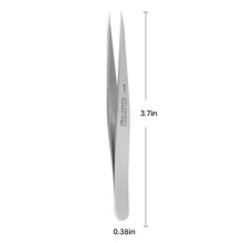 CYBear Pointed Tweezers For Women Facial Hair, NO Gaps Precision Tweezers For Eyebrows, Chin Hair,Ingrown Hair, Splinters, Glass Removal,Makeup,Cheap,Room Decor,Vanity,Travel,Bedroom,Makeup Accessories,Tweezers