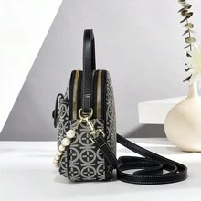 Mała modna torebka - przestronne wnętrze z wieloma kieszeniami, stylowy, warstwowy design, wygodny, regulowany pasek, ponadczasowa wszechstronność, zaprojektowana wyłącznie dla kobiet, idealna do codziennego użytku