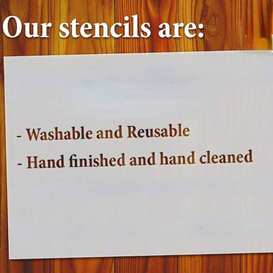 Tropical Leaf Wall Stencil Monstera Plam Leaves Stencil For Walls