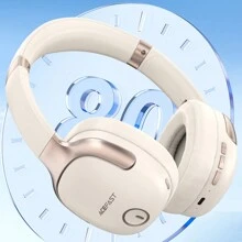 ANC主动降噪无线耳机 HiFi音乐运动耳机 独立降噪开关按键 可折叠耳机 超长待机 兼容 兼容华为 兼容三星 - 白色 - 查看 10