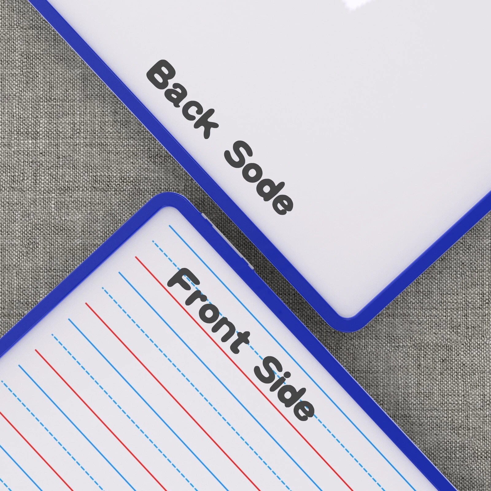 Portable Handheld White Board, DoubleSided Dry Erase Board