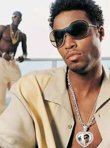 1 件定制照片项链，定制双面图片项链，嘻哈风格链带图片吊坠，个性化纪念品礼物，男女皆宜的礼物 - 金色 - 查看 5