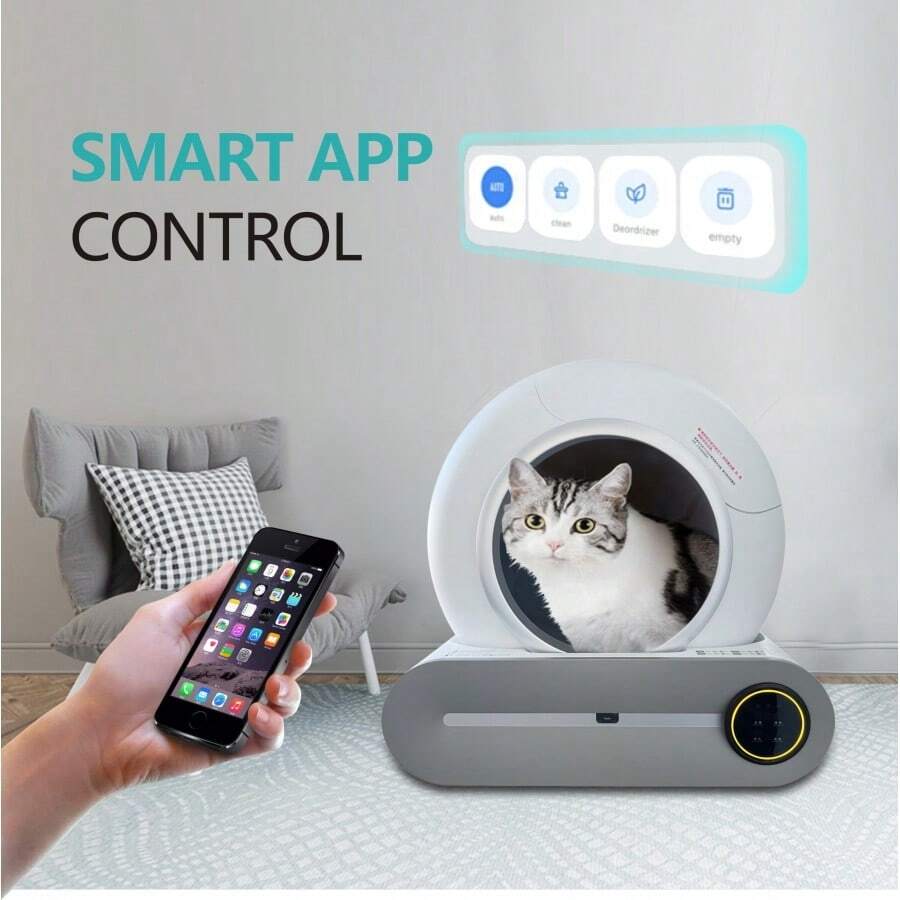 Smart Cat Litter Box Cat Litter Box SelfCleaning Mode en ligne
