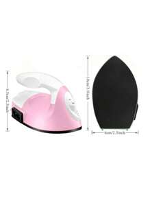 Mini Plancha para ropa de Mano, Prendas de Vestir, Plancha electrónica portátil Antiadherente para Manualidades y Manualidades con Enchufe