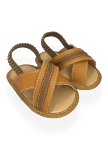 Kit 2 pares sandálias Infantil menino bebê recém-nascido masculino sandália e chinelo 13 ao 18 cod:128156 - Multicolorido - Visão 8
