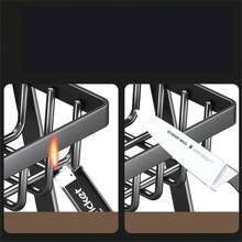 Detachable Iron Art Fruit Basket, Double-Layer Three-Layer Hand-Held Basket, Living Room Kitchen Bread And Snack Storage Basket, Storage Rack,Black,3 - 黑色 - 查看 3