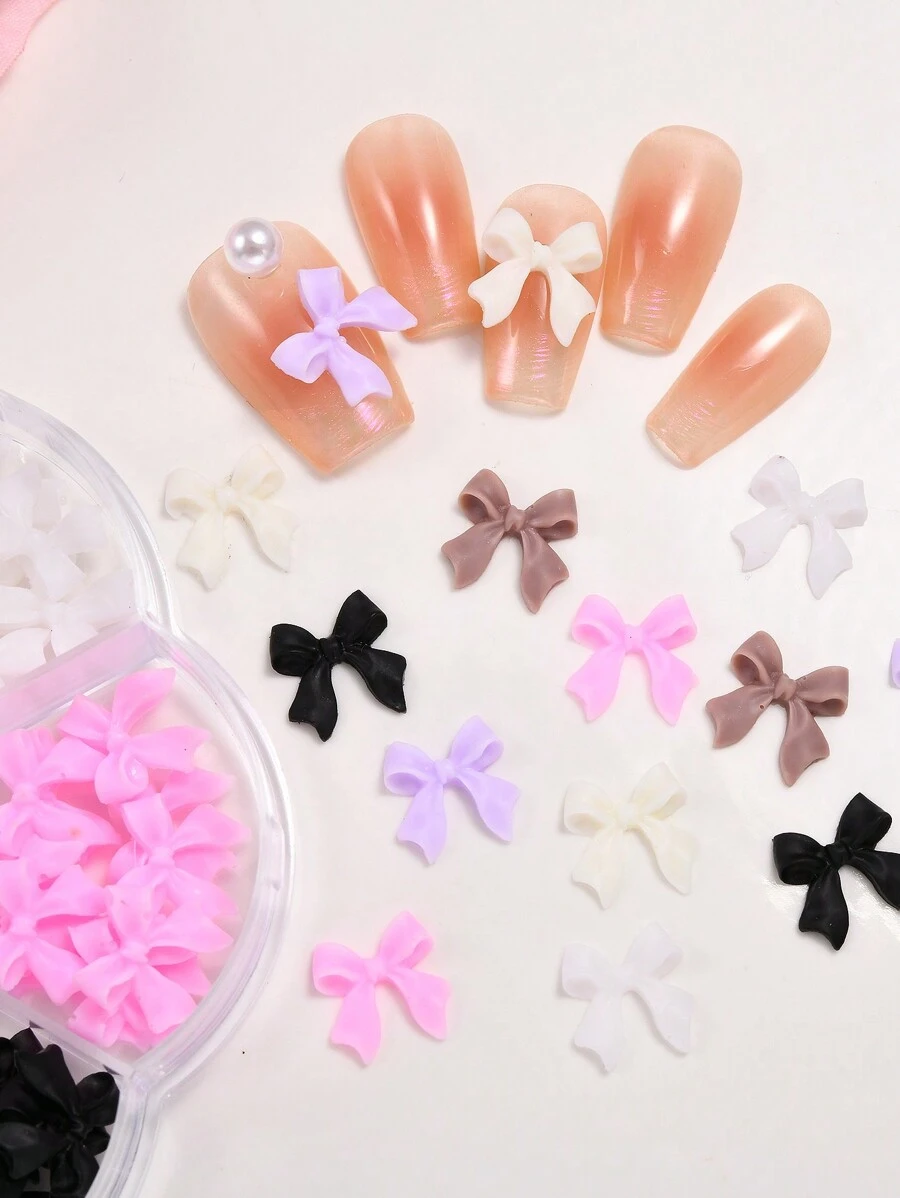 Box Set Plum Blossom Nail Art Decorations, Popular