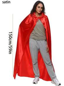 1pc Velvet Cloak Female Witch Wizard Cloak Adult Golden Velvet Cloak,Halloween Costumes, Holiday Costumes,Christmas