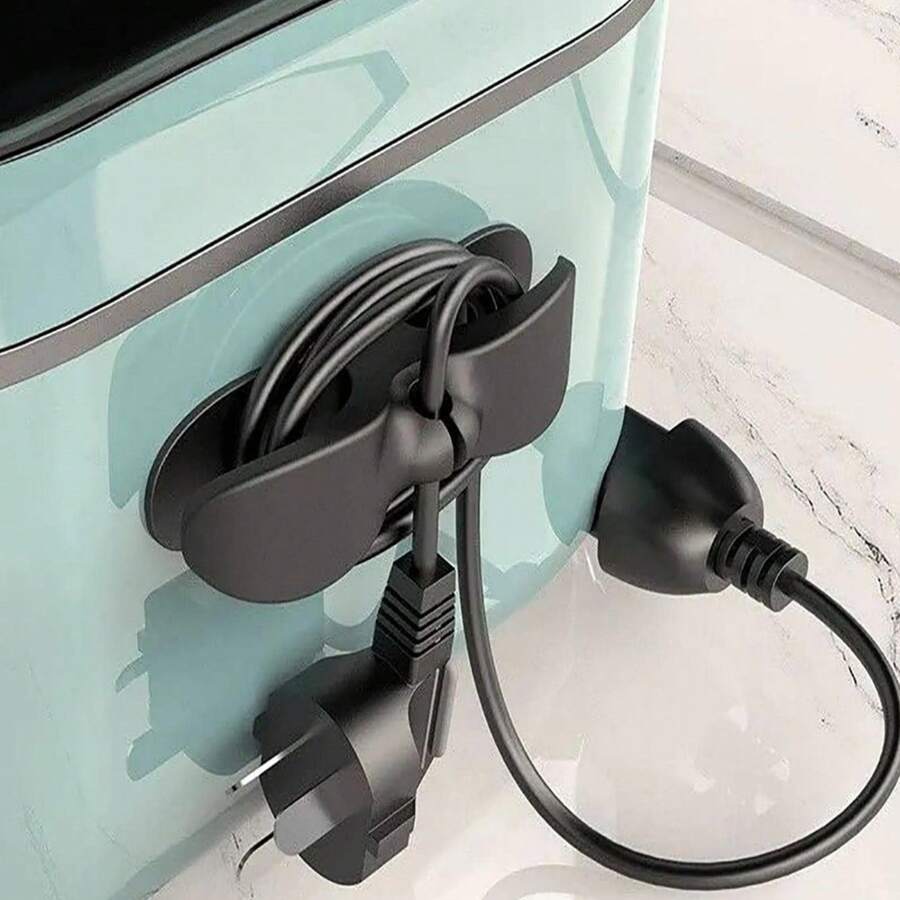 6/4pcs Solid Waterproof Plug Storage Rack