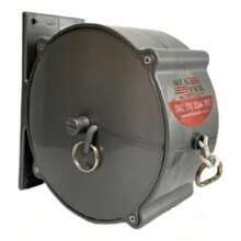 Retractable Clothesline Easy Dry Clothes Retractable Wall Mounted 30m Graphite - 灰色 - 查看 1