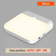 Rechargeable Motion Sensor Night Light No Punch No Wiring Large Range Human Motion Sensor Lighting Suitable For Home Decoration Interior Bedroom Bedside Wardrobe Corridor Staircase Basement - Sensor Night Light - View 15