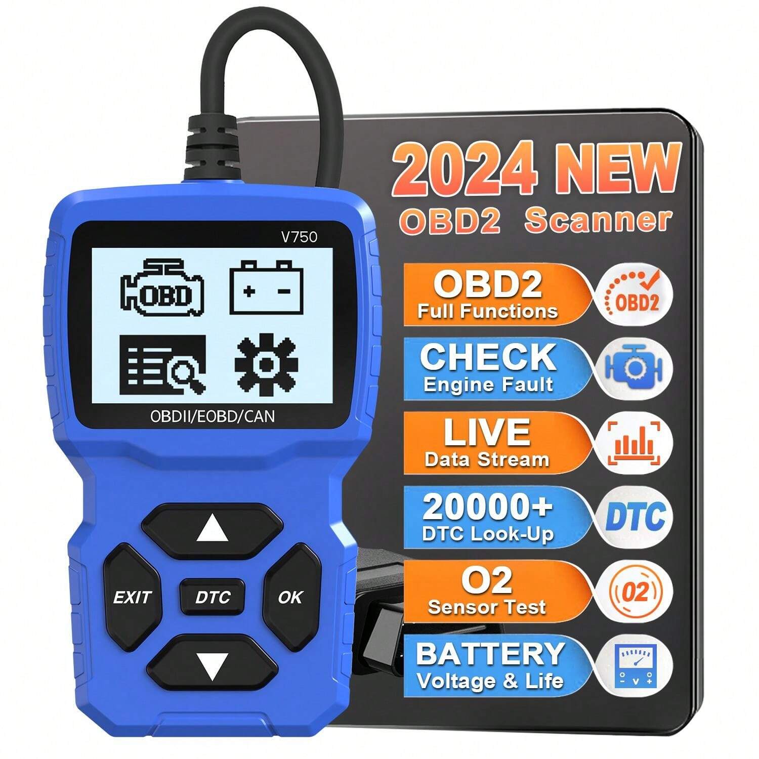 Compatibility Pdf 2025 NEW!Car Diagnostic Tool Code Reader Engine