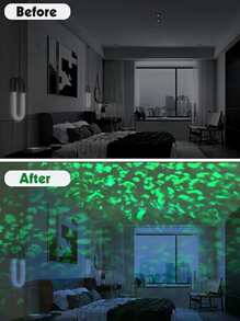 1pc LED Mood Light, Creative Home Decor Lamp, LED Desk Lamp For Indoor Use In Bedroom, Living Room, Gaming Room, Sleep Companion Night Light