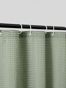 (Incluye ganchos) Cortina de ducha de baño de alta gama, impermeable, de material antihongo, para separar las áreas húmedas y secas, que evita salpicaduras y manchas, con características antihongo y de fácil colocación. Decoración de baño para el hogar, accesorios de baño de verano, de vuelta al colegio