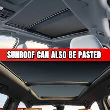 20inch * 10FT Uncut Car Window Tint Film Roll 1% / 5% / 15% / 25% / 35% / 50% VLT Auto Window Tint Window Privacy Film, Heat & UV Block And Scratch Resistant, Blackout Window Film For Car Home Office Glass