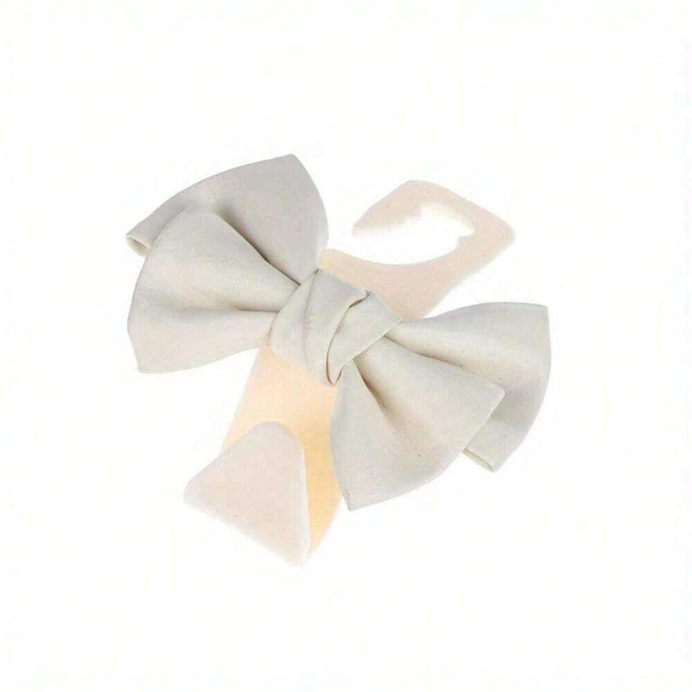 1pc Car Seat Back Hook Car Hooks PU Bow Creative Cute Cartoon Hidden