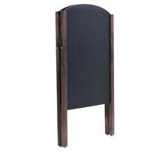 Lifezeal 31.5'' Wood A-Frame Chalkboard Menu Sign Board Sidewalk Wedding Signage - Black - View 7