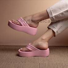 Women's Cloud Slippers In Non-Slip EVA Original Blogger - Màu Hồng baby - Xem 4