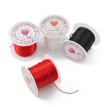 2pcs Elastic Beading Thread/Wire For Jewelry Making DIY Bracelets Necklaces, Crystal String, Approximately 10M Each