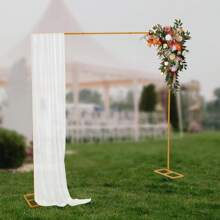 [SENDERPICK]MINRS 2,4 x 2,4 m Metall Hochzeitsbogen, Traubogen, Halten bis zu 5kg, Kann DIY-Dekoration Traubogen Hochzeit für Hochzeiten, Jubiläen, Geburtstagsfeiern,Abschlussfeiern, Heiratsanträge Gold[Nice gift for your family&friend] - 1 - Übersicht 7