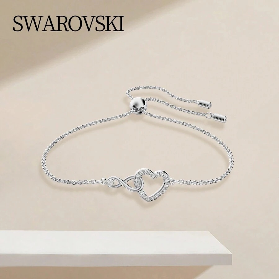 Swarovski SWA INFINITY: 手链 简单 CRY/RHS M 5524421