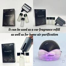 Home/Car Aroma Essential Oil Refill 3*10ml - Air Purifying Fragrance Colgne