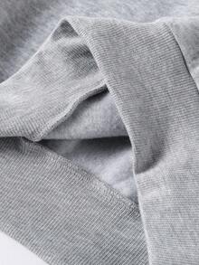 Áo nỉ nữ tùy chỉnh - Thêm thiết kế của riêng bạn (Cho phép ảnh gia đình) để tạo ra chiếc áo nỉ in cá nhân của bạn - Xám - Xem 6