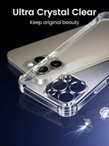 UGREEN 晶莹剔透气囊系列手机壳适用于 16 Pro Max Pro 16 Plus 透明防水防震防摔防刮