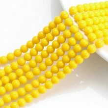 Environ 50 pièces Fil de perles en cristal clair de 8 mm, perles de verre pour la conception de bracelets, colliers, décoration de rideaux