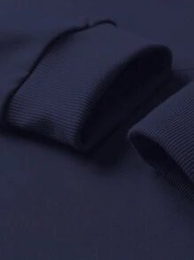 男士轻薄修身长袖连帽衫三件套，带口袋，纯色基础款休闲运动外套，适合春秋季穿着，是送给丈夫/男友的绝佳礼物，适合日常穿着、通勤和户外活动。 - 彩色 - 查看 4