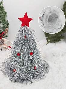 1 件圣诞树帽装饰圣诞礼物拍照道具派对装扮，万圣节，万圣节装饰