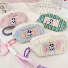 1pc Makeup Bag Colour Earphones For Puppies Cosmetic Bag Waterproof,Lipstick Pack,Women Bags For Make Up , Small Bag Storage Makeup Case,Travelling Bags For Ladies,Pencil Case Daily Big Large Capacity Makeup Brushes Holder Travel Toiletry Bag Organizer Make Up Bag, Pencil Pouch