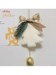 1 Stück Weihnachtsbaum Glocken Ornament, Weihnachts Türklingel Hängedekoration, Weihnachts Auto Glocke Geschenk Geburtstag Heim Dekoration Weihnachtsdekorationen Zimmer Dekoration Winter