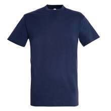 SOLS Mens Regent Short Sleeve T-Shirt (Denim) - Blue - View 1