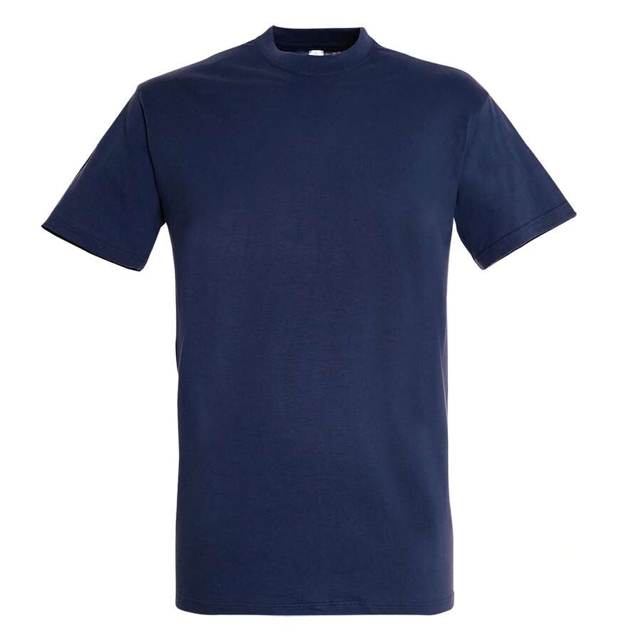 SOLS Mens Regent Short Sleeve T-Shirt (Denim) - Blue - View 1