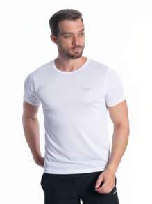 Ripoll Men's Dryfit Shirt Training Gym Sports T-Shirt - 白色 - 查看 1