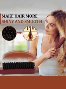 5pcs Bristle Hair Brush Set With Edge Control - For Men And Women - Unscented Mane Bristle Professional Barber Styling Brush For Thick/Thin Hair, No-Power Fade And Clipper Cleaning Comb, Slick Back Smoothing Tool Anti-Static Hair Comb, Scalp Massage Tool For Styling And HairdressingSlick Back, Teasing & Smoothing Combs-, Hair Brush, Comb, Hair Tools, Hair Brush, Mini Hair Brush, Detangling Brush, Hair Brushes, Hair Hair Products, Hair Tools, Hair Stuff, Curly Hair Brush, Hairdressing Equipment,Hair Brush,Slick Back Brush,Styling Brush,Curly Hair Brush,Edge Brush,Hair Comb,Brush Hair,Hair Brush Set,Comb Hair,Comb For Curls,Detangling Brush,Hair Brush For Women,Hair,Travel,Hair Products,Hair Tools,Hair Stuff,Barber,Barber Accessories,Barbershop,Hairdressing Equipment