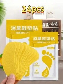 12/24 miếng lót giày dùng một lần, miếng lót chân thấm mồ hôi có hương thơm tươi mát - Nhiều màu - Xem 9
