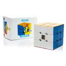 Cubo Mágico Moyu RS3M 2020 3x3 sin pegatinas, Cubo Mágico RS3M V5 2023 3x3 - RS3M - Ver 13
