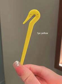 1pc Pink Hair Tie Remover, Simple And Convenient, Does Not Damage Hair, One-Time Elastic Band Removal Tool,Pink Accessories ,Hair Styling Tools