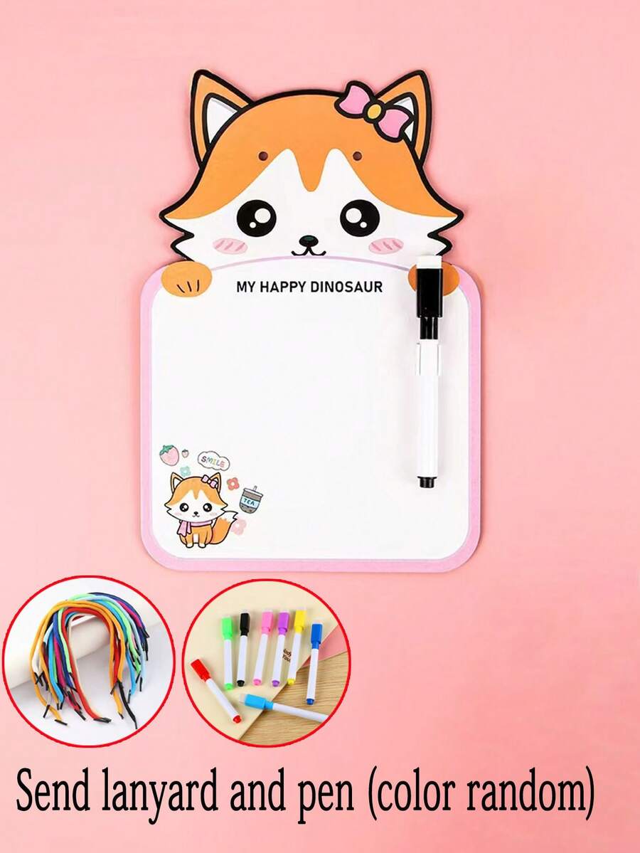 1pc Lovely Cartoon Erasable Drawing Board Creative Doodle Desktop